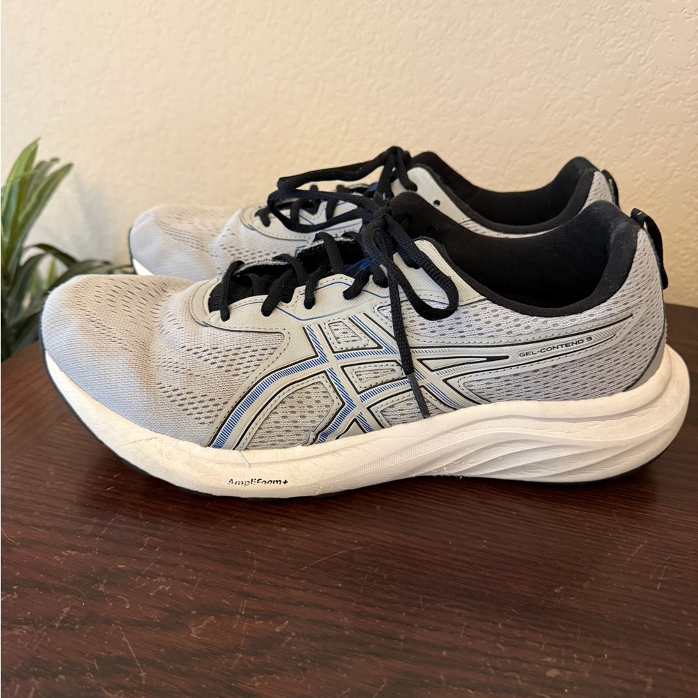 ASICS Men's Gel Contend 9 Piedmont Gray Running Shoes 11 1/2 Extra Wide - Picture 5 of 12